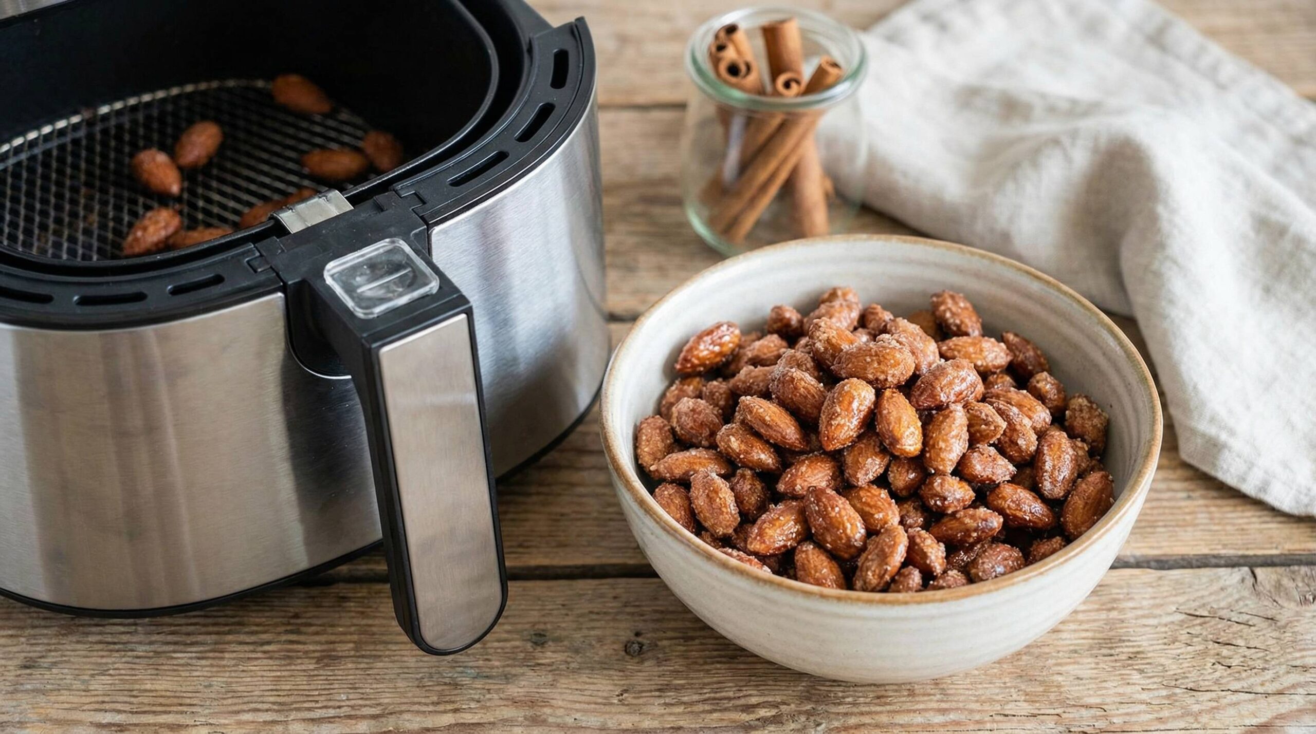 gebrannte mandeln airfryer