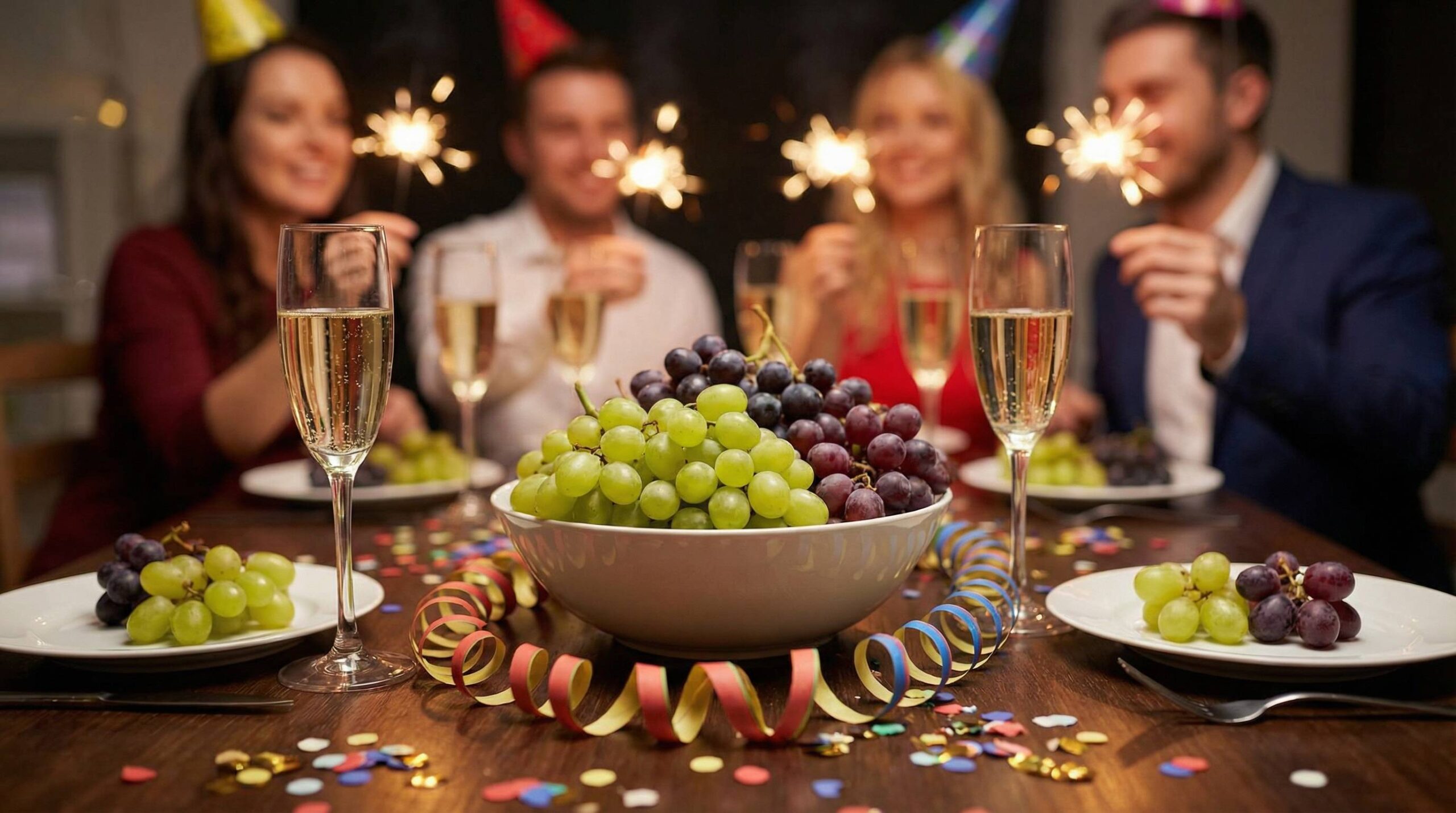 weintrauben silvester